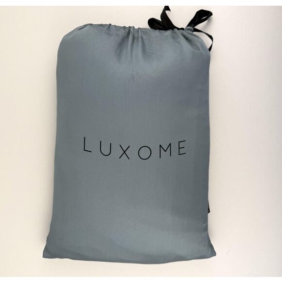 Luxome Sheet Set CAL KING Ocean Blue 100% Viscose Bamboo Cooling Soft Bedding - Picture 1 of 9